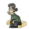 抑郁症图片卡通6